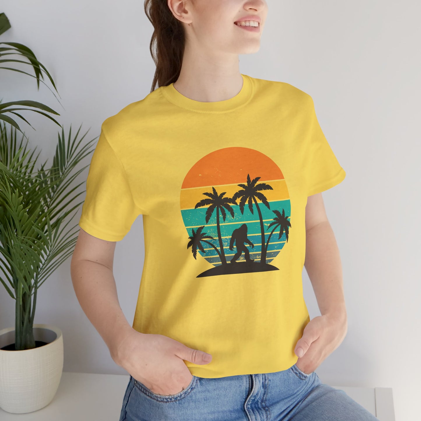 Sasquatch Retro Beach Tee