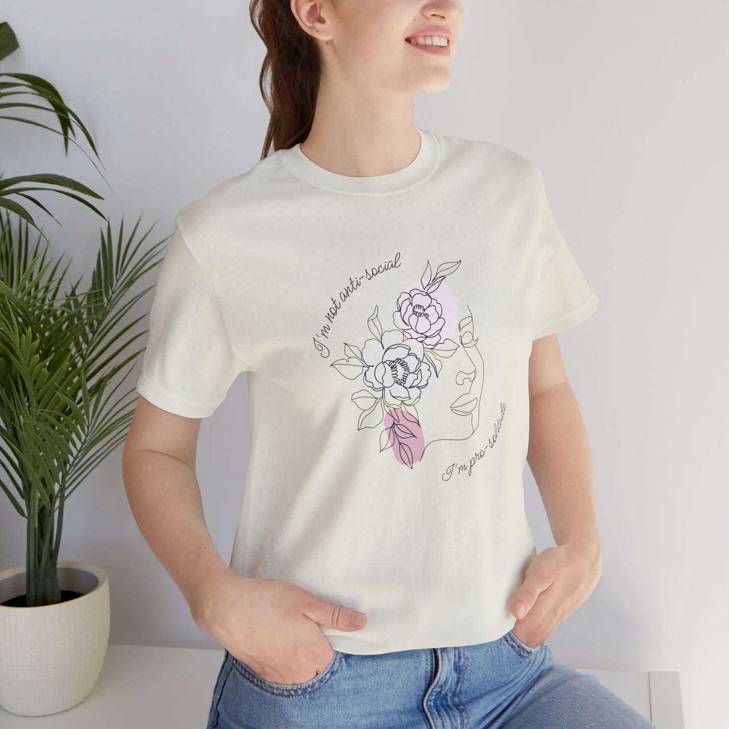 Not Anti-Social/Pro Solitude Tee