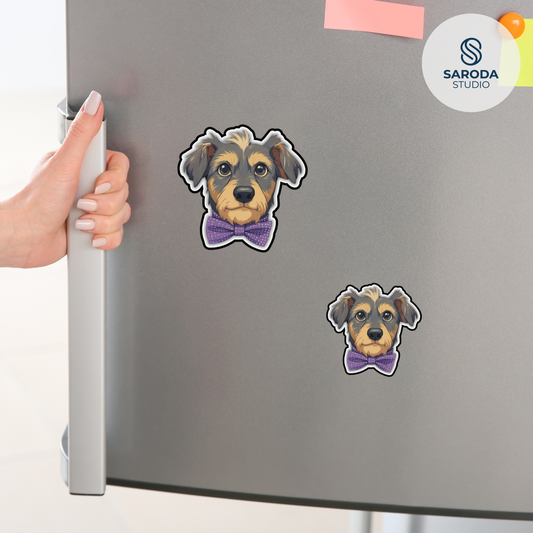 Dapper Dog Magnet