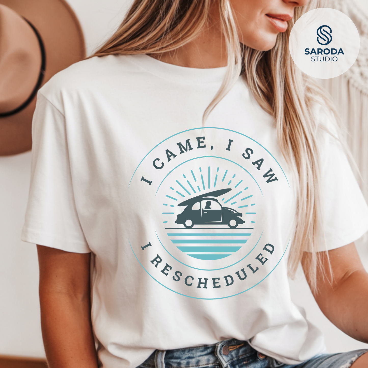 I Came I Saw I Rescheduled Tee