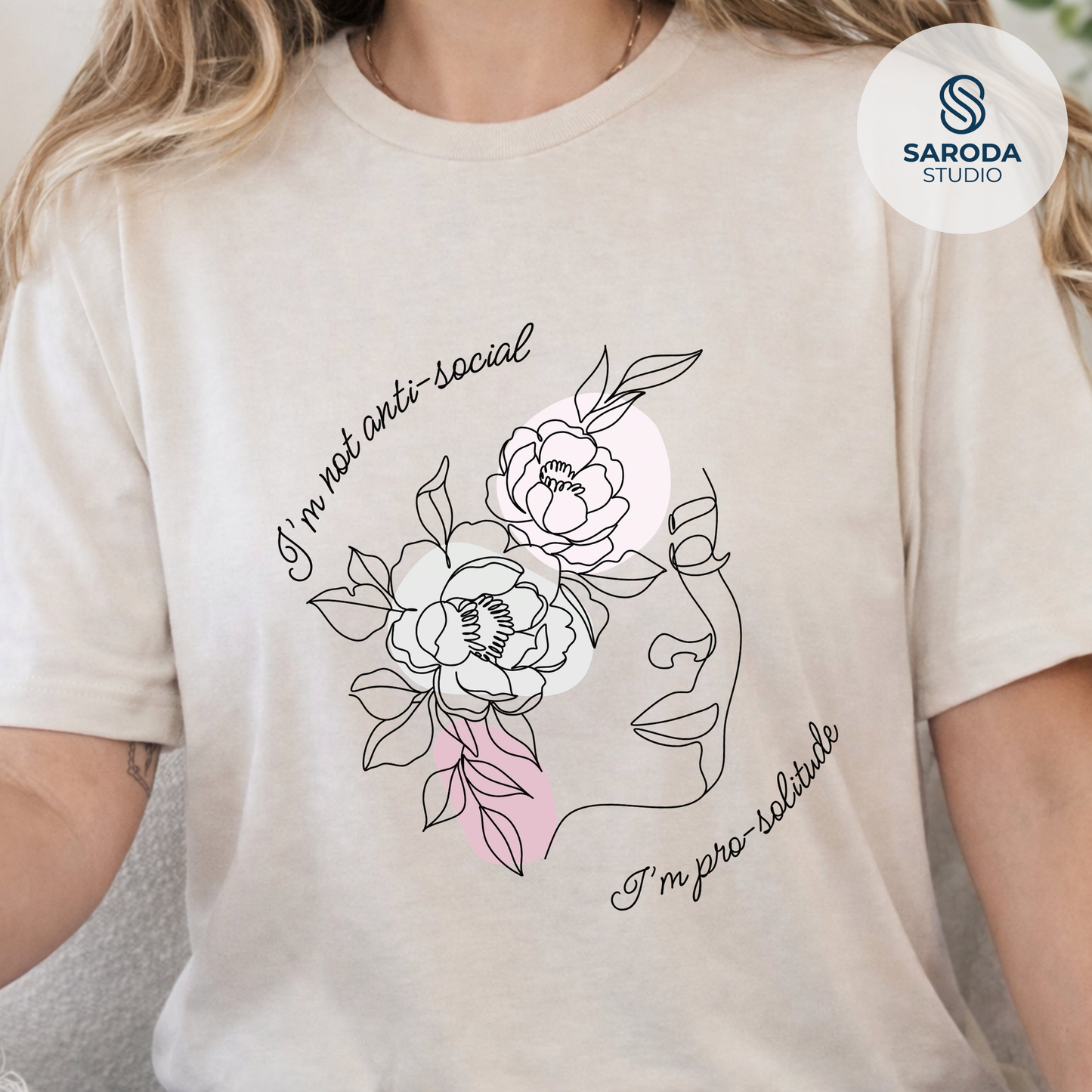 Not Anti-Social/Pro Solitude Tee