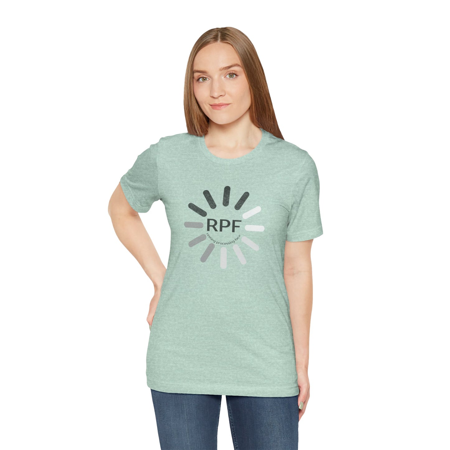 "RPF" Resting Processing Face Tee