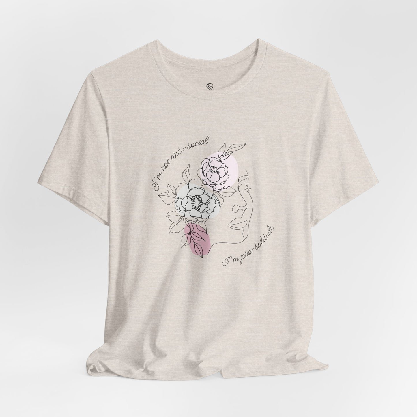 Not Anti-Social/Pro Solitude Tee