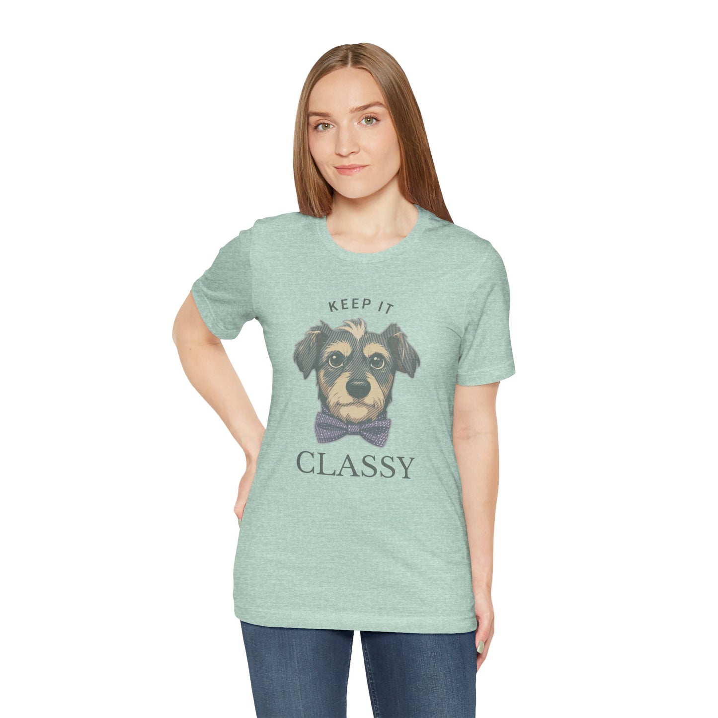 Keep It Classy Dog Tee