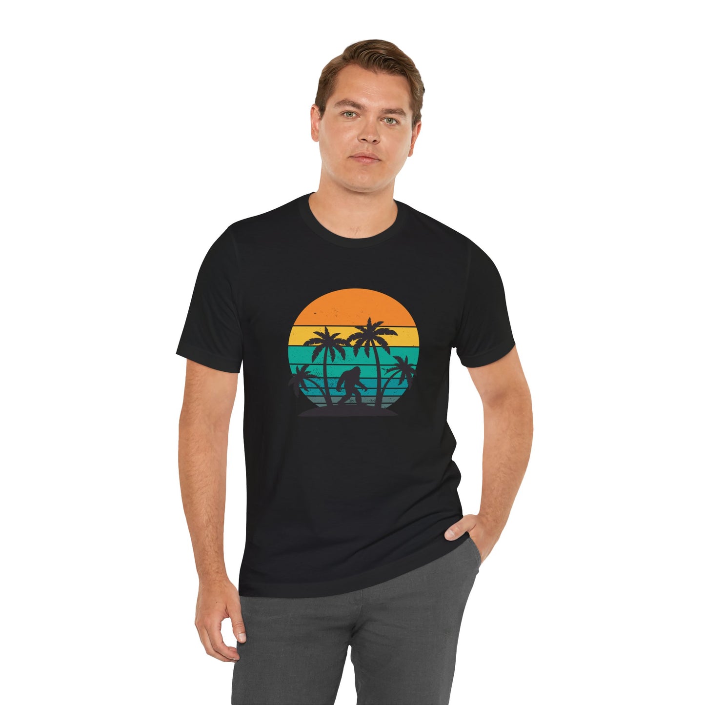 Sasquatch Retro Beach Tee
