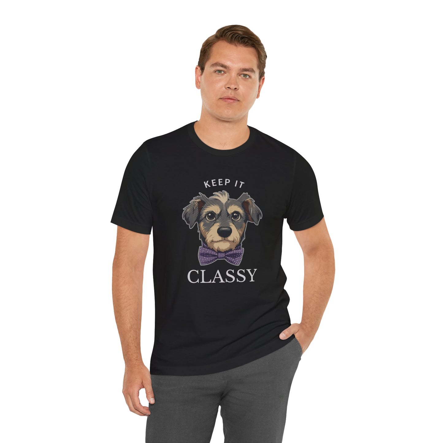 Keep It Classy Dog Tee
